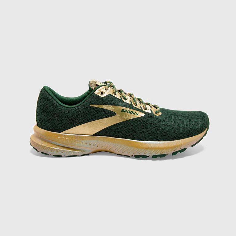 Brooks Women's Launch 7 Road Running Shoes Singapore - Green (21785-LFKW)